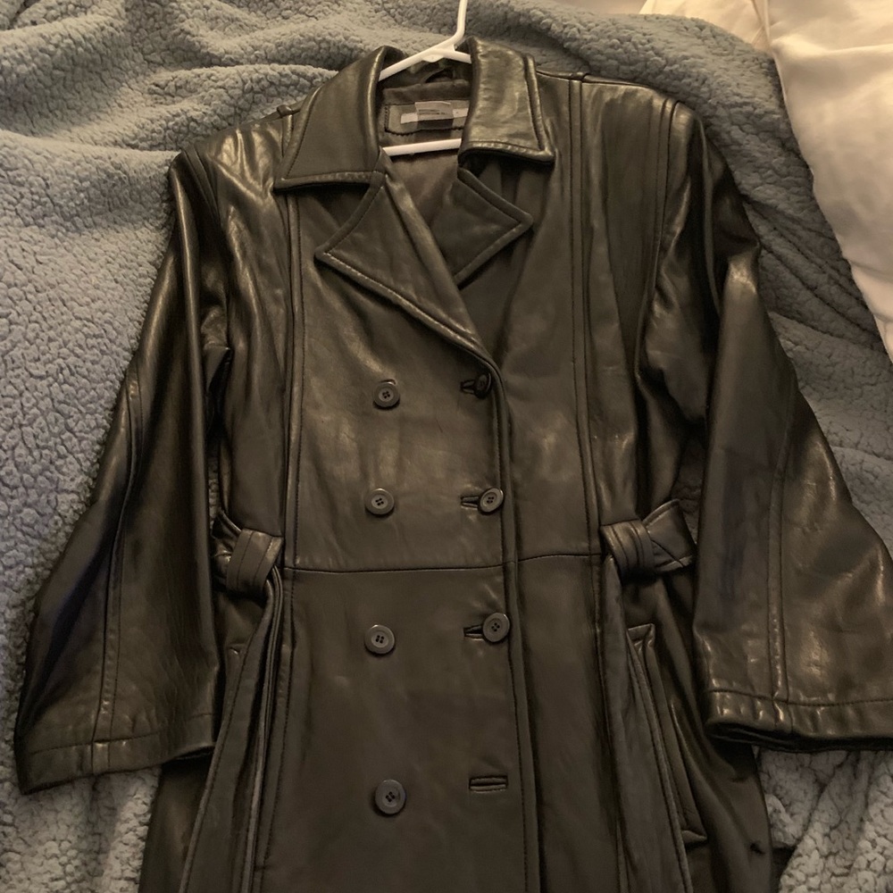 Club X faux leather jacket